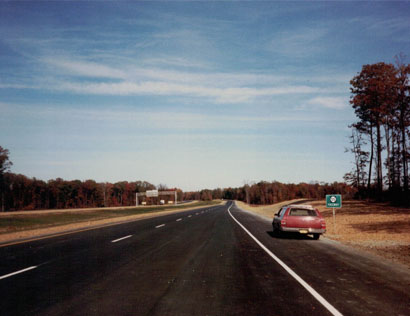 site development and construction for a three mile section of highway for the New Jersey Department of Transportation